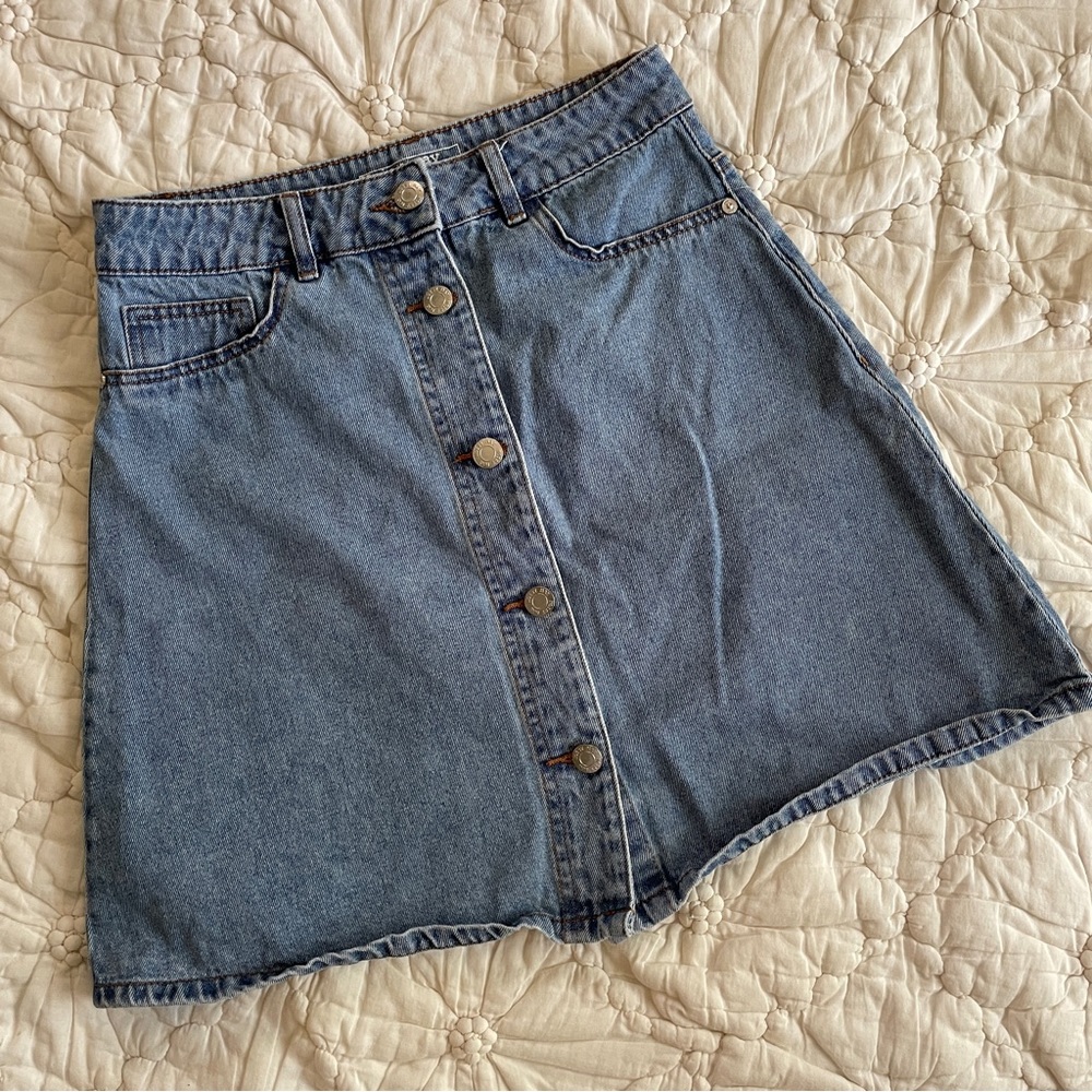 Denim skirt